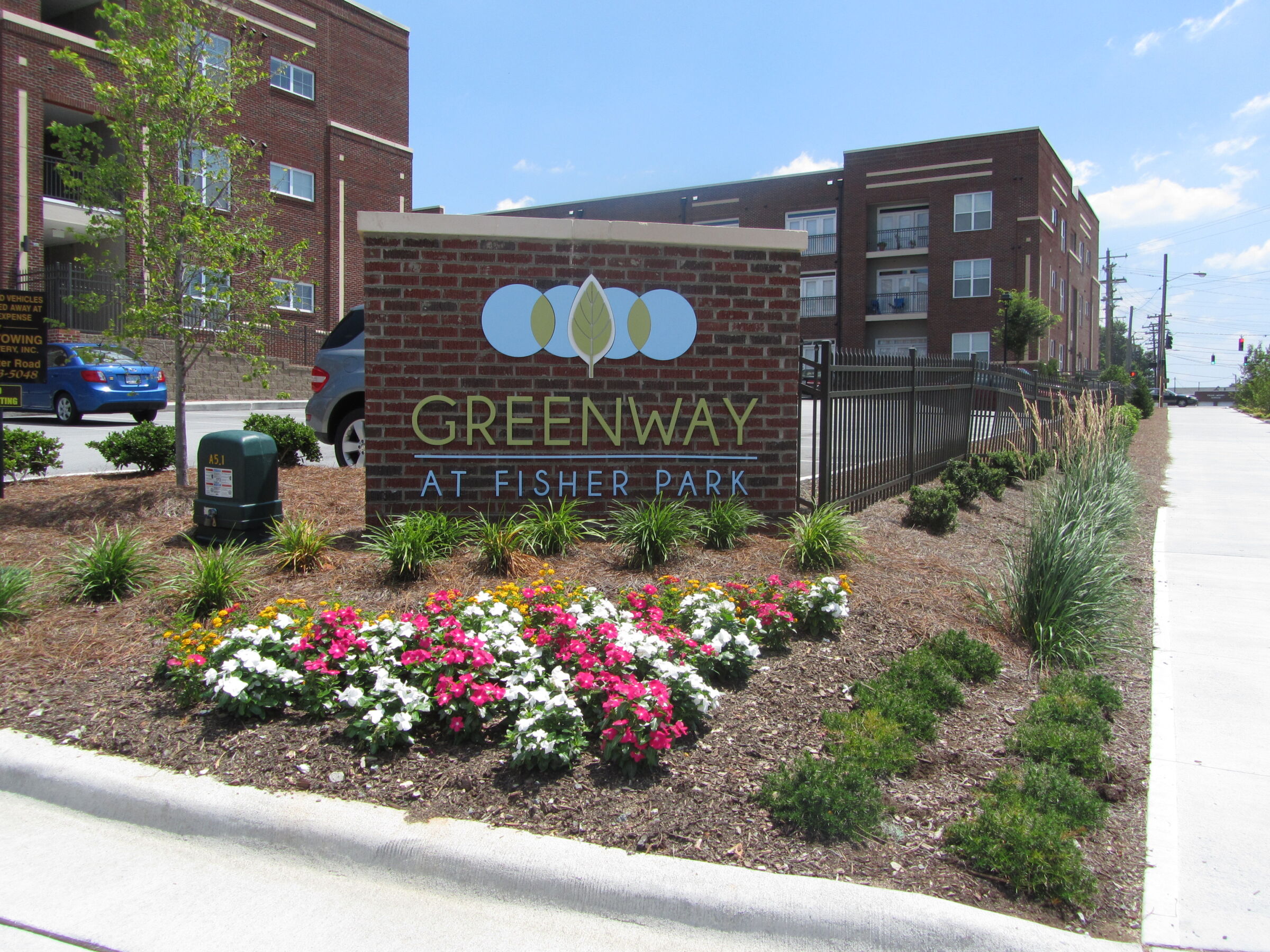 Private housing development in downtown Greensboro