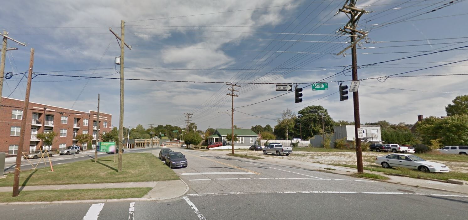 Greensboro Downtown Greenway LoFi Park Before Restoration