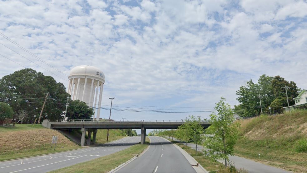 Greensboro Downtown Greenway Murrow Boulevard After Restoration